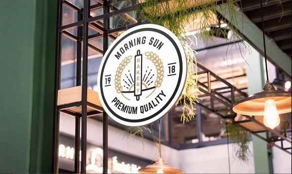 biển hiệu vẫy có góc nhìn trực diện