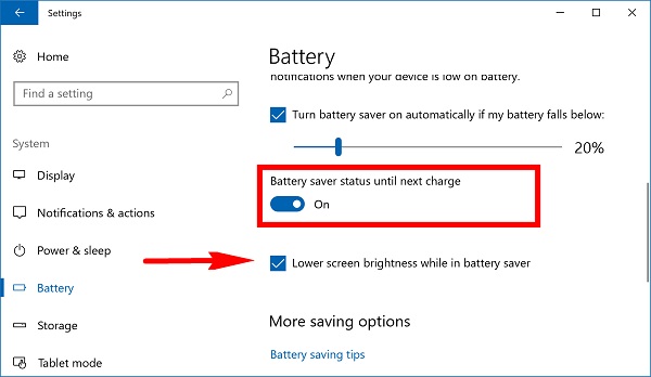 cách giảm độ sáng màn hình máy tính