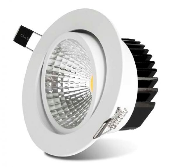 Mẫu đèn LED downlight sử dụng LED COB downlight
