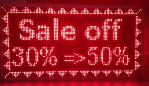 Module LED ma trận P10 1 màu