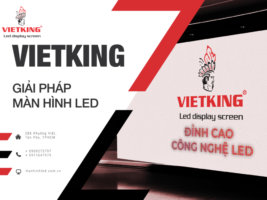 Vietking chuyên cung cấp màn hình led p6 ngoài trời chất lượng cao