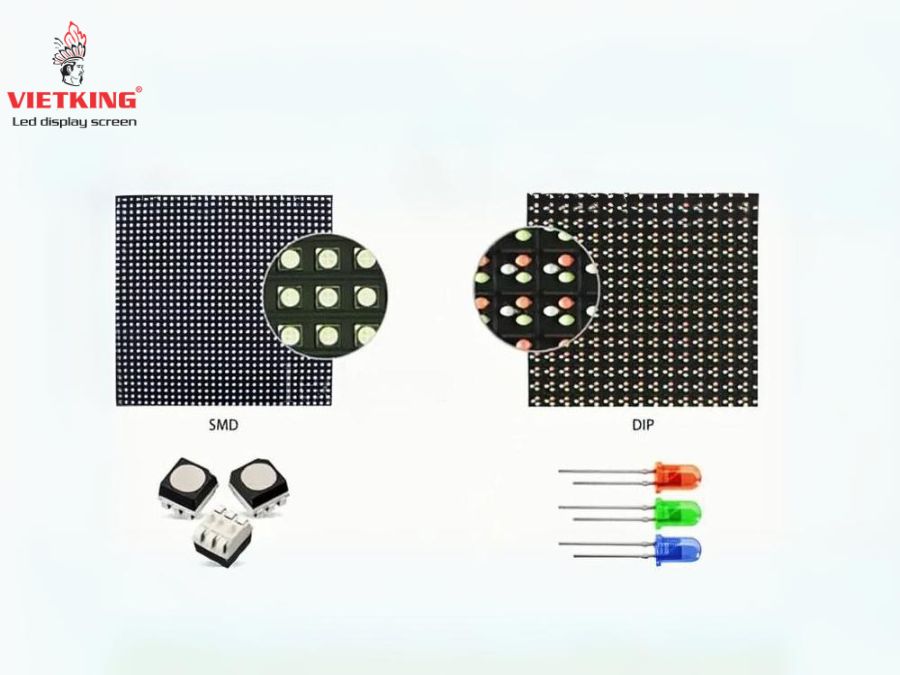 Thuật ngữ LED SMD và DIP