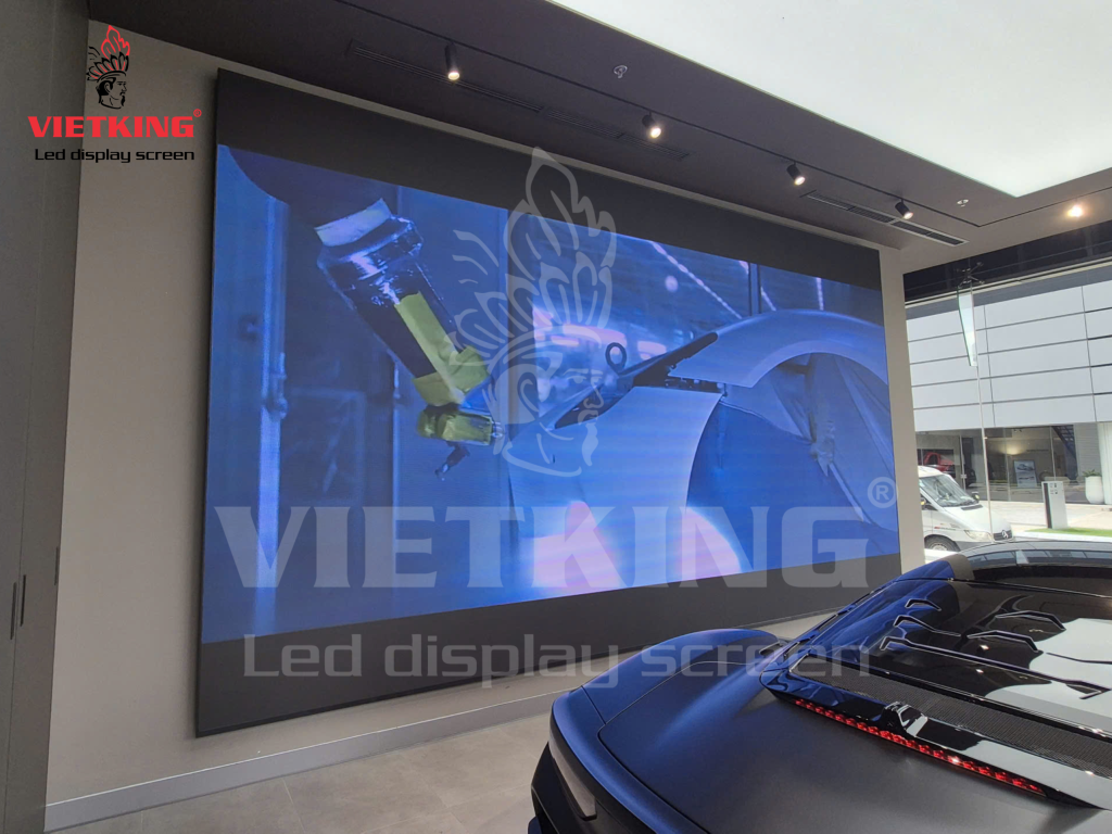 Cận cảnh module LED P2.5 indoor với bề mặt phẳng mượt.