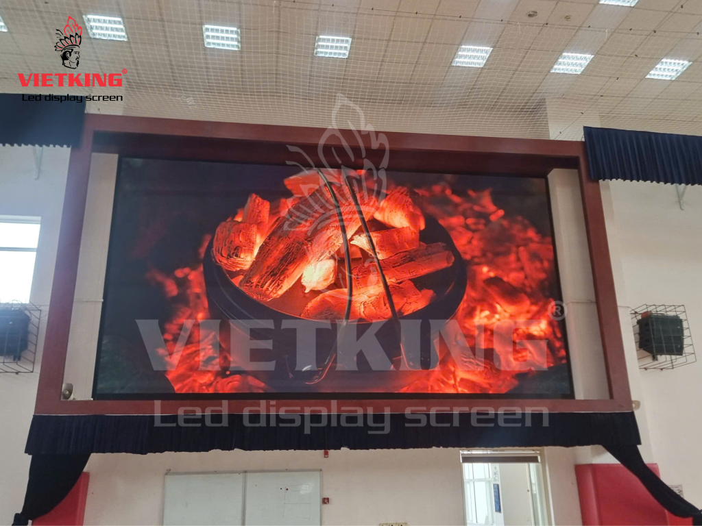 Dự án màn hình LED hội trường trường quốc tế BVIS