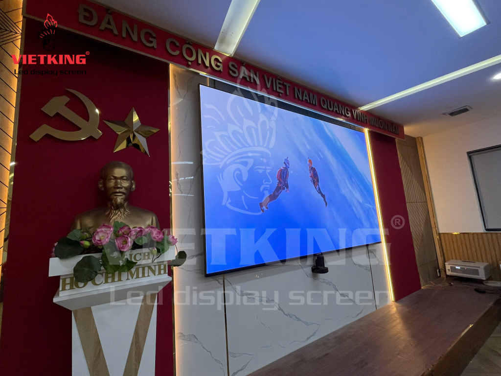 Hình ảnh thực tế màn hình LED P1.53 Vietking LED