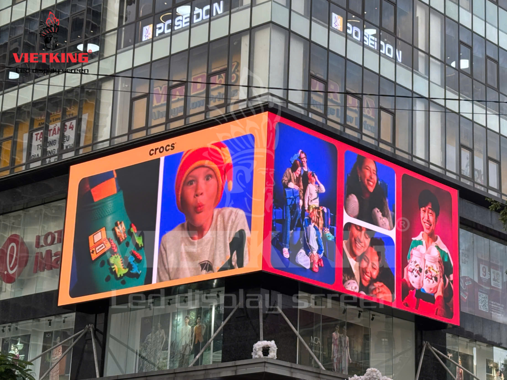 Dự án màn hình LED ngoài trời P5 do VietKing LED thi công tại Nha Trang