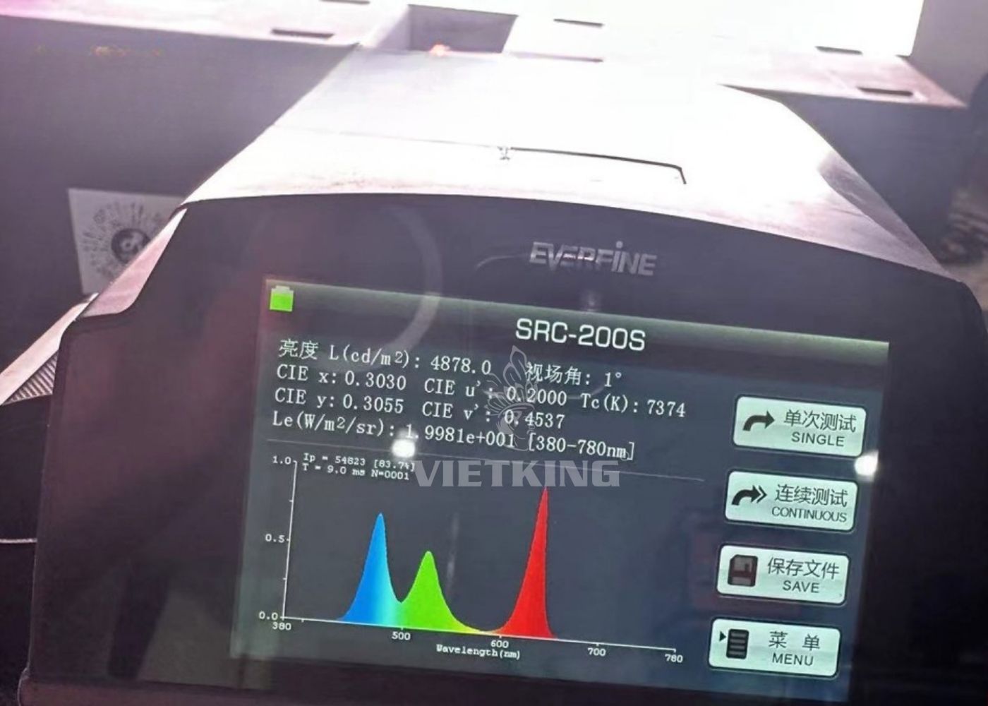 Hướng dẫn đo và điều chỉnh độ sáng màn LED