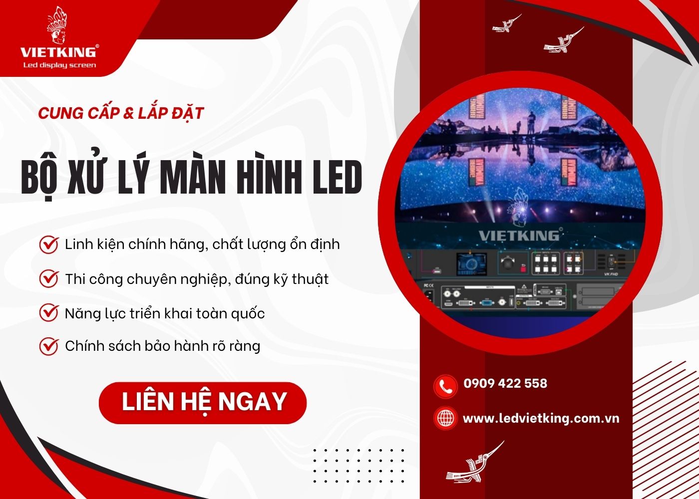 Mua bộ xử lý hình ảnh LED ở đâu chính hãng, chất lượng?
