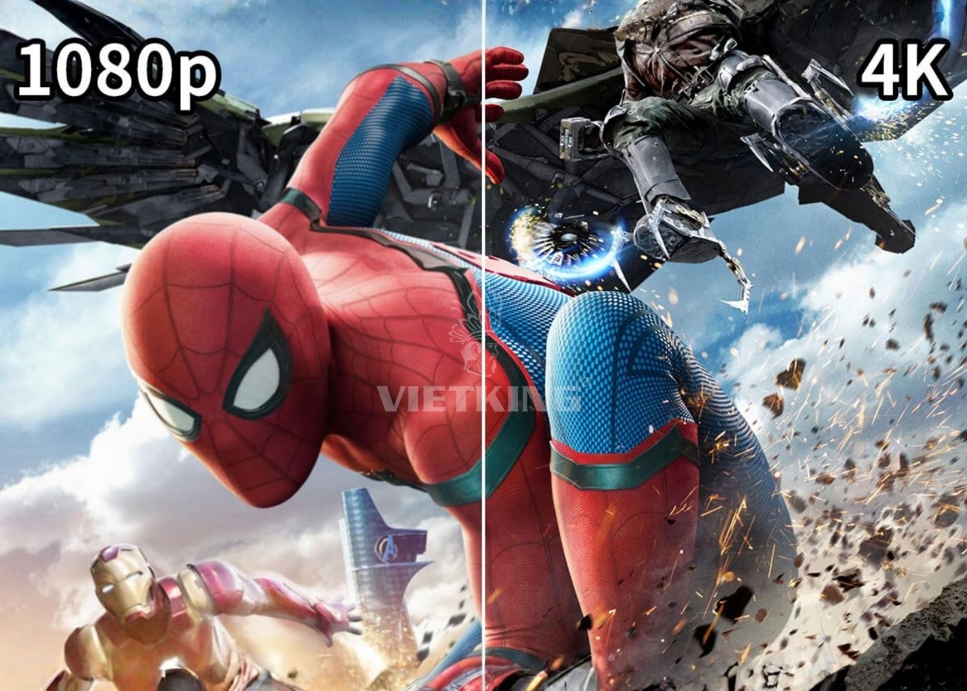 So sánh độ phân giải màn hình 4K và Full HD