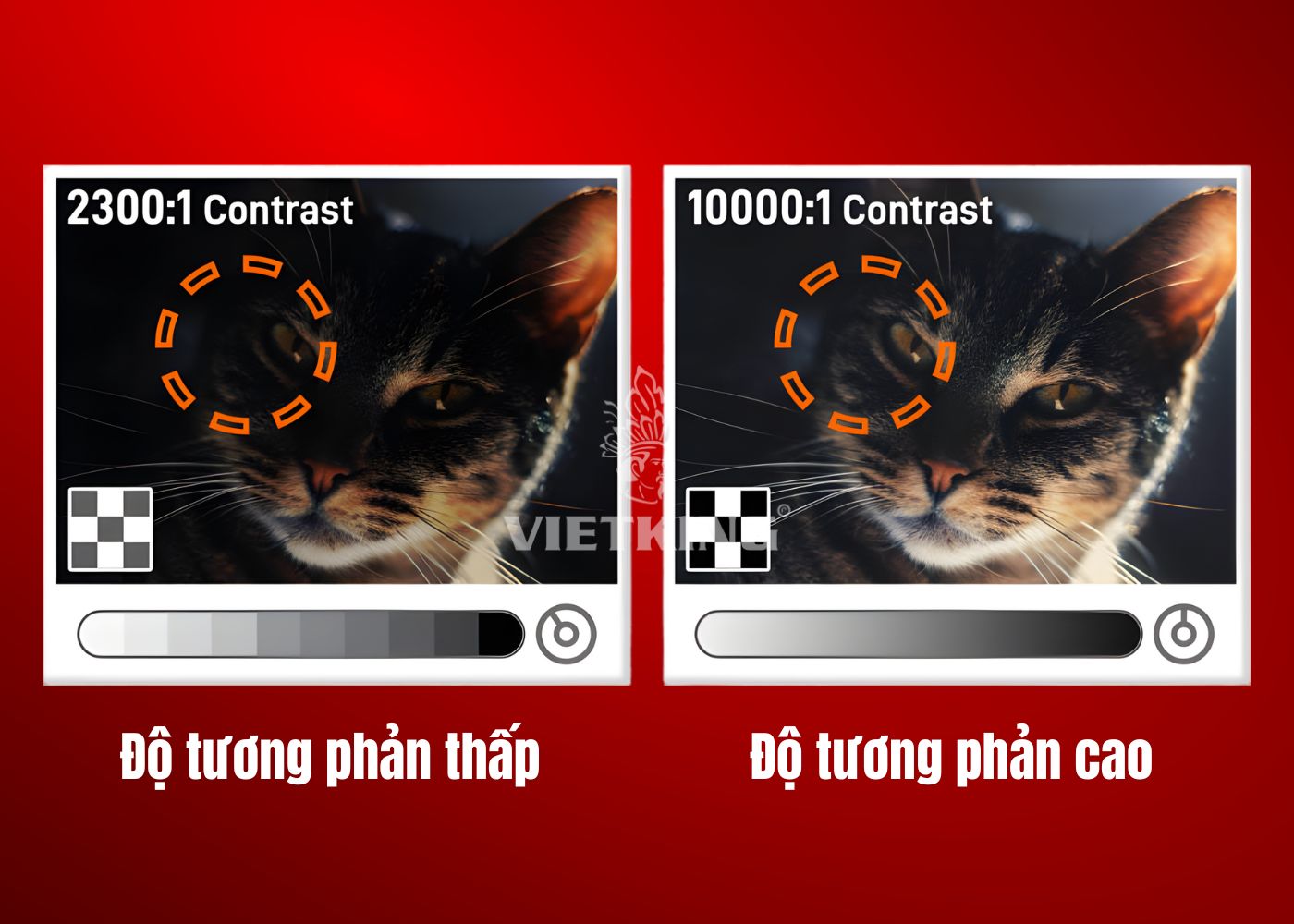 Tầm quan trọng của độ tương phản trong màn hình LED
