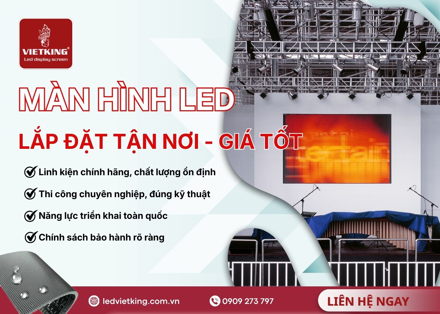 So sánh công nghệ LED COB với SMD và GOB Địa chỉ mua màn hình độ phân giải 4K và Full HD uy tín, giá tốt nhất hiện nay