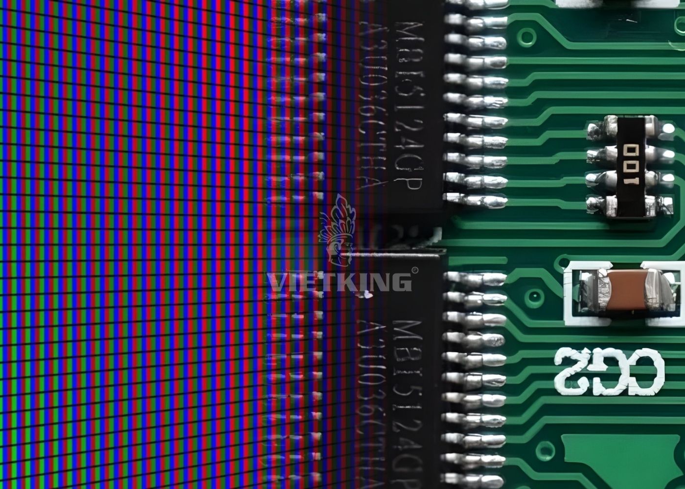 Điều chỉnh hiển thị màn hình LED