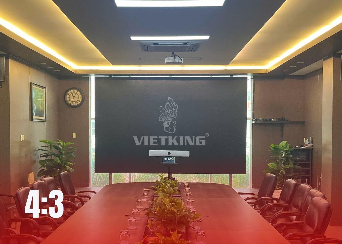 Tỉ lệ màn LED 4:3 Standard thường dùng trong phòng họp hoặc không gian có diện tích nhỏ Tỉ lệ màn LED 4:3 (Standard)