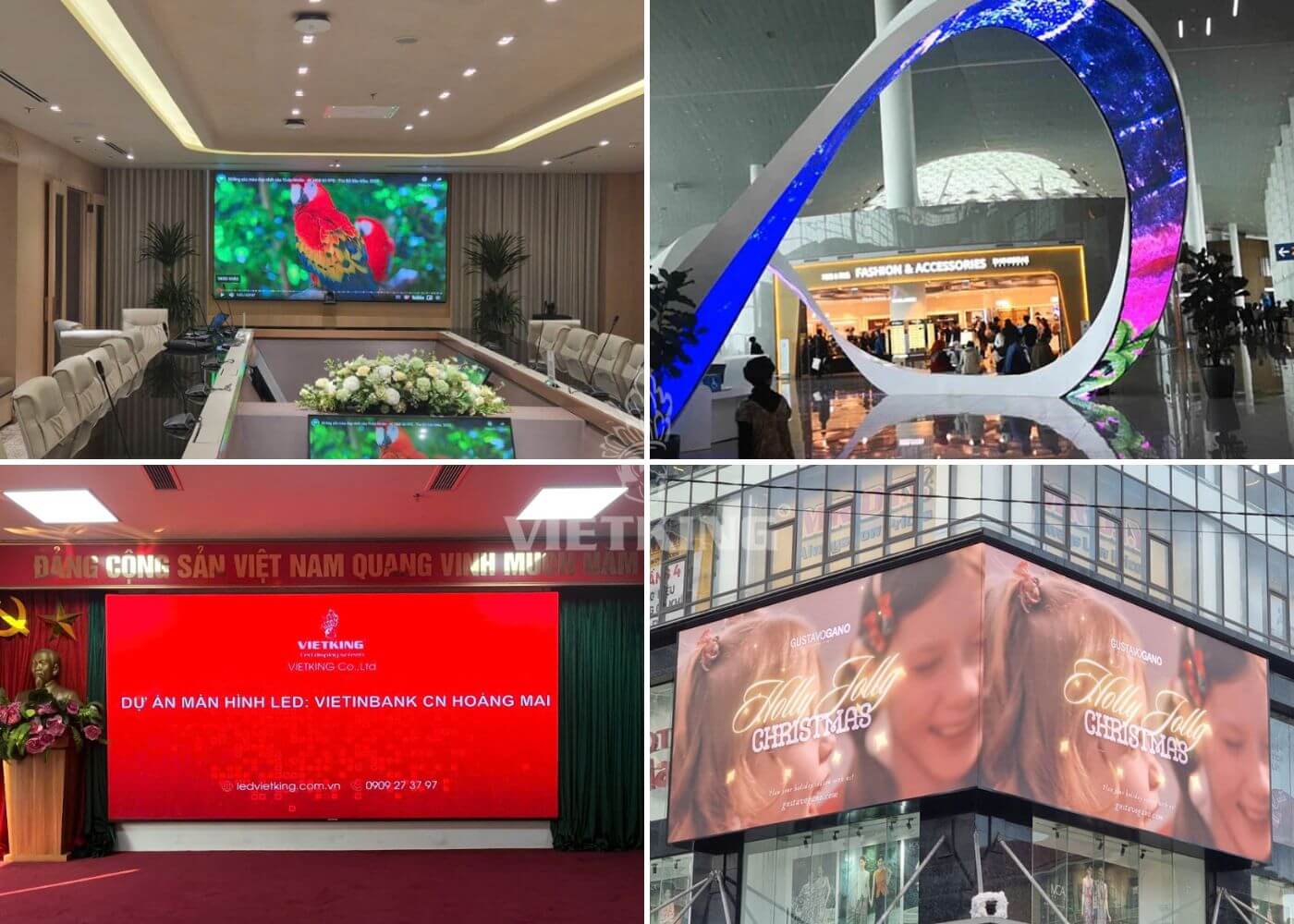 Ứng dụng của màn hình LED GOB trong các lĩnh vực 