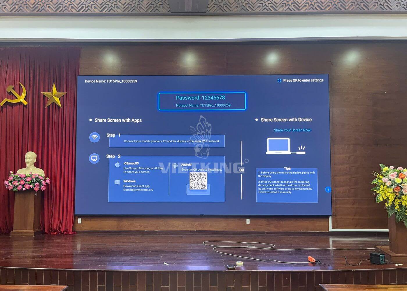 Chọn độ phân giải màn hình LED cho hội trường và phòng học