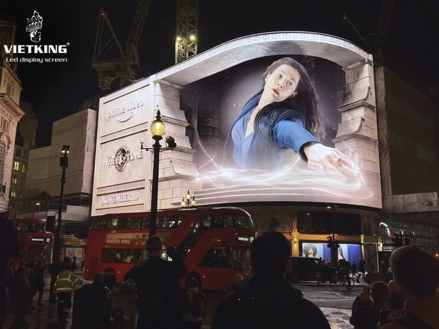 Cần lựa chọn loại màn hình phù hợp với không gian ngoài trời Mẹo thi công biển quảng cáo 3D ngoài trời tại Việt Nam