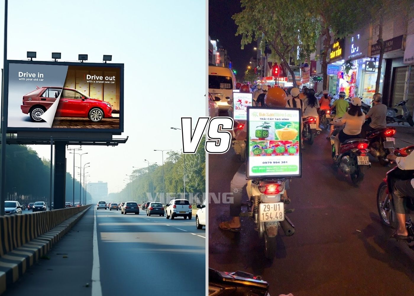 Phân biệt màn hình LED cố định và di động