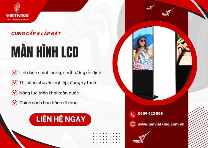 Mua ngay màn hình LCD chất lượng chính hãng tại VIETKING VIETKING - Địa chỉ cung cấp màn hình LCD chính hãng giá ưu đãi