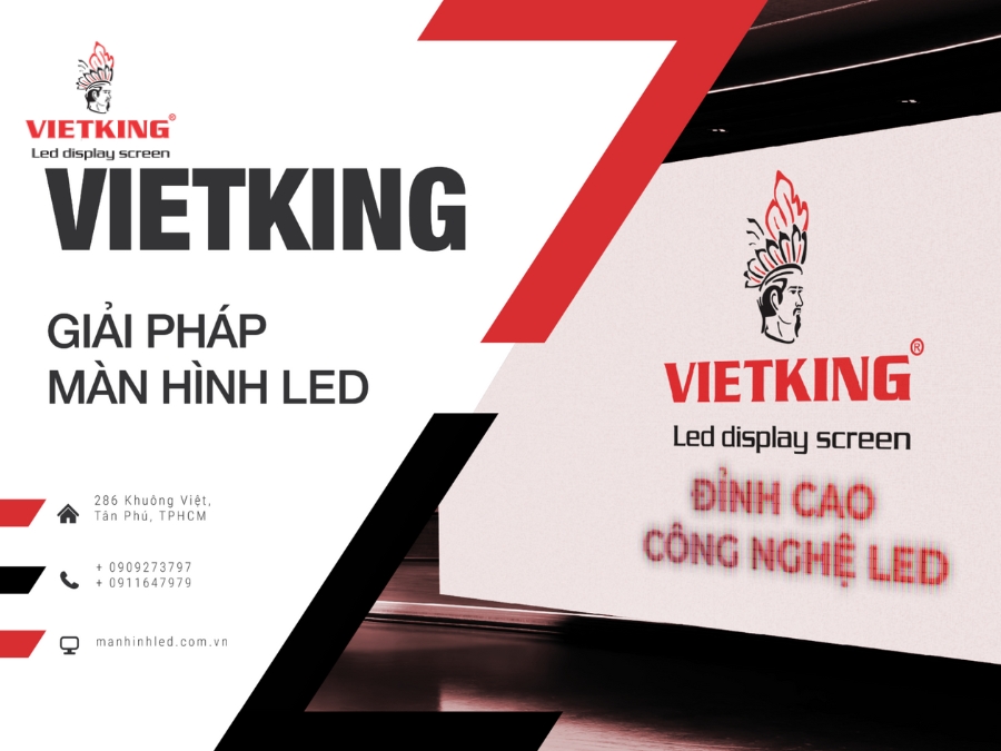 VIETKING – Đơn vị cung cấp giải pháp màn hình LED 3D uy tín hàng đầu Việt Nam Vietking LED – Đơn vị lắp đặt màn hình LED 3D hàng đầu Việt Nam