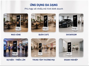 Ứng dụng thực tế của robot VIETKING