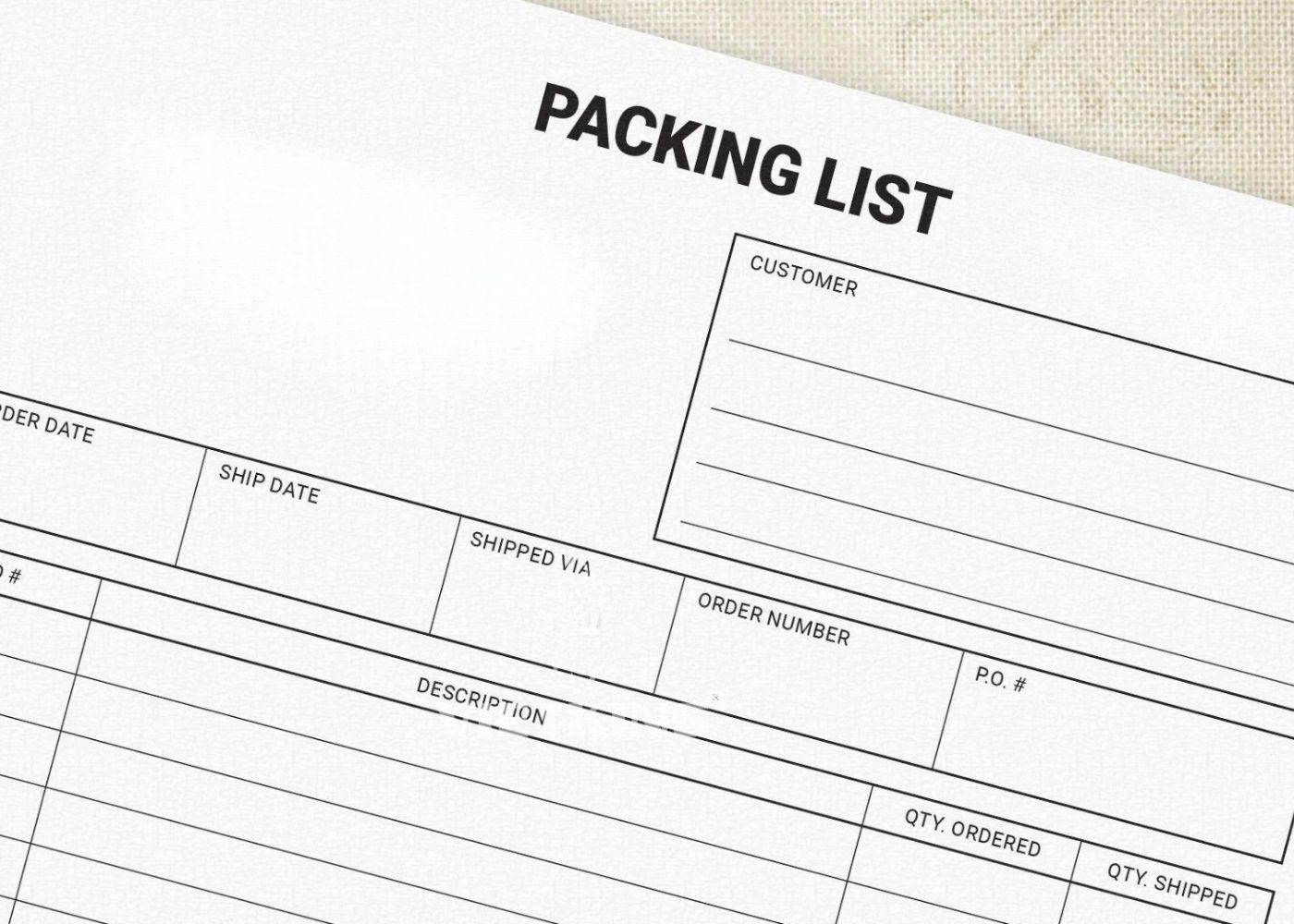 Lưu ý khi chuẩn bị và sử dụng Packing List trong XNK module LED
