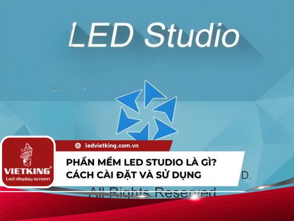Hướng dẫn cài đặt màn LED trên phần mềm LED Studio