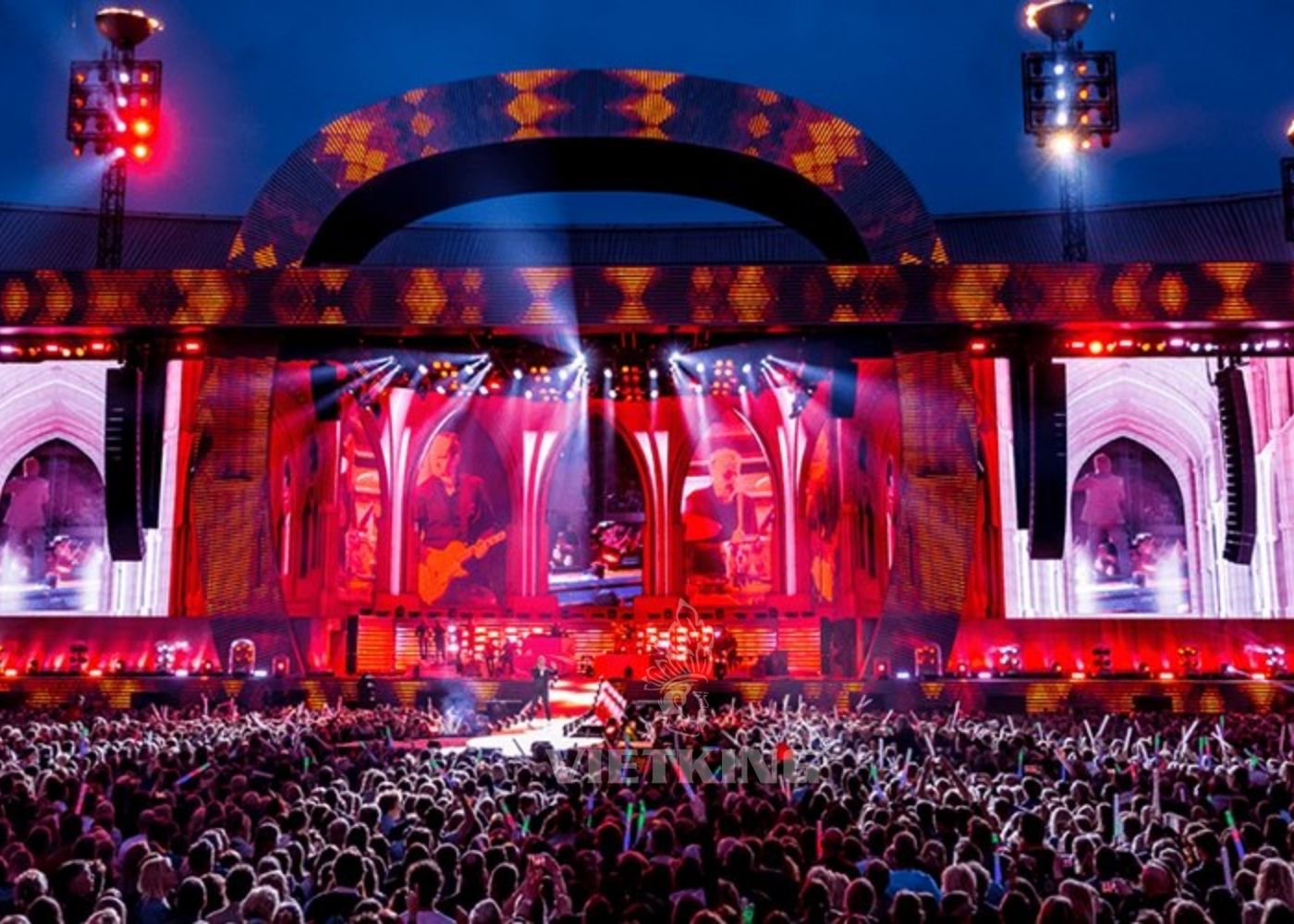 Trong các sự kiện lớn như concert, hội nghị