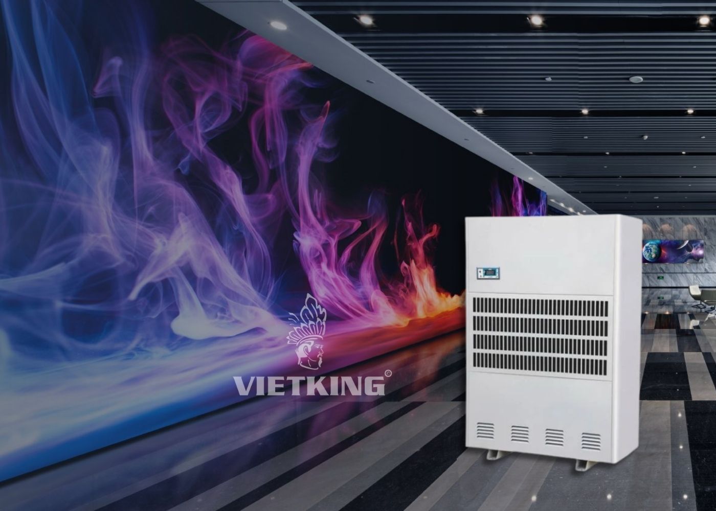 Sử dụng máy hút ẩm hay điều hòa chuyên dụng để chống ẩm màn LED Sử dụng các thiết bị điều hòa không khí chống ẩm