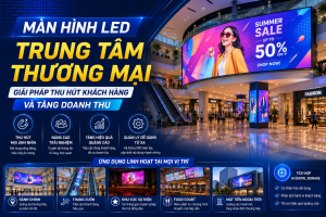 giải pháp màn hình LED trung tâm thương mại
